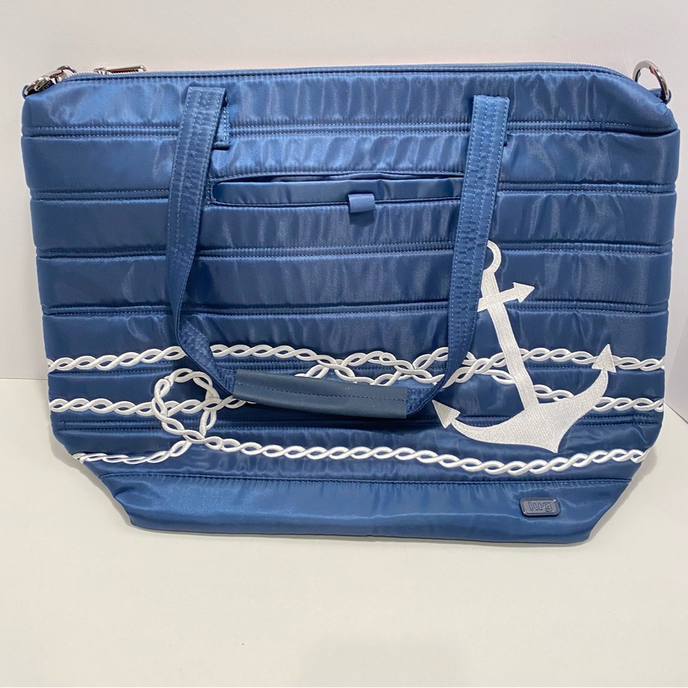 Lug Apollo Tote. “Nautical Navy”. NWT
